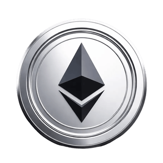 Element ETH Ethereum plutitor de tip grafic decorativ